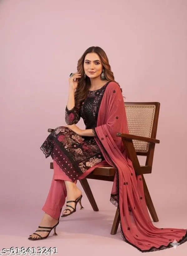 Multicolor_Muslin_Fabric_Unstitched_Suit_With_Nazneen_Dupatta_And_Unstitched_Rayon_Bottom_For_Women