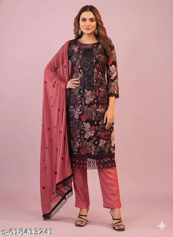 Multicolor_Muslin_Fabric_Unstitched_Suit_With_Nazneen_Dupatta_And_Unstitched_Rayon_Bottom_For_Women