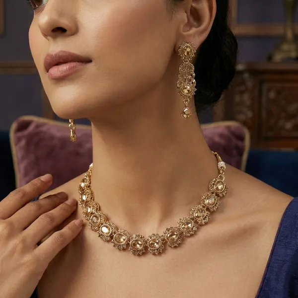 Golden_Alloy_Necklace_Set_For_Women