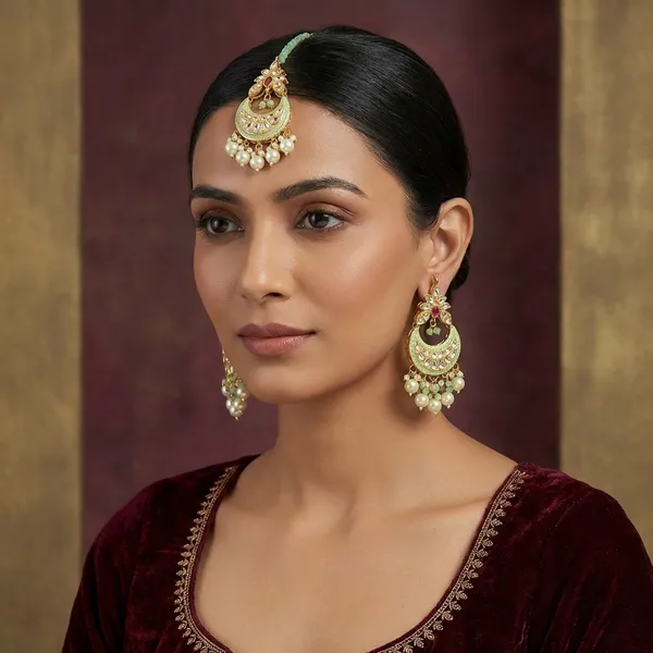 Golden_Brass_Earrings_For_Women