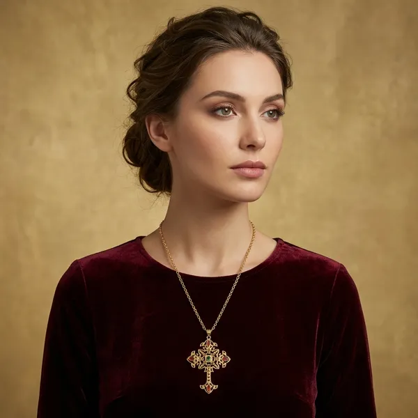 Golden_Brass_Neckless_For_Women