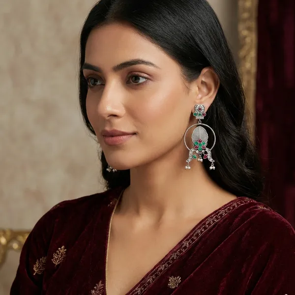 Silver_Brass_Earrings_For_Women