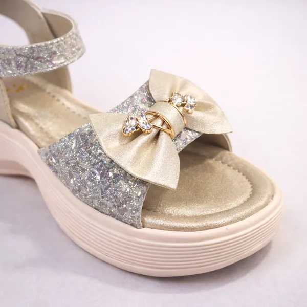 Golden_Sparkle_Belle_Crystal_Bow_Party_Sandals_For_Kids_And_Girls