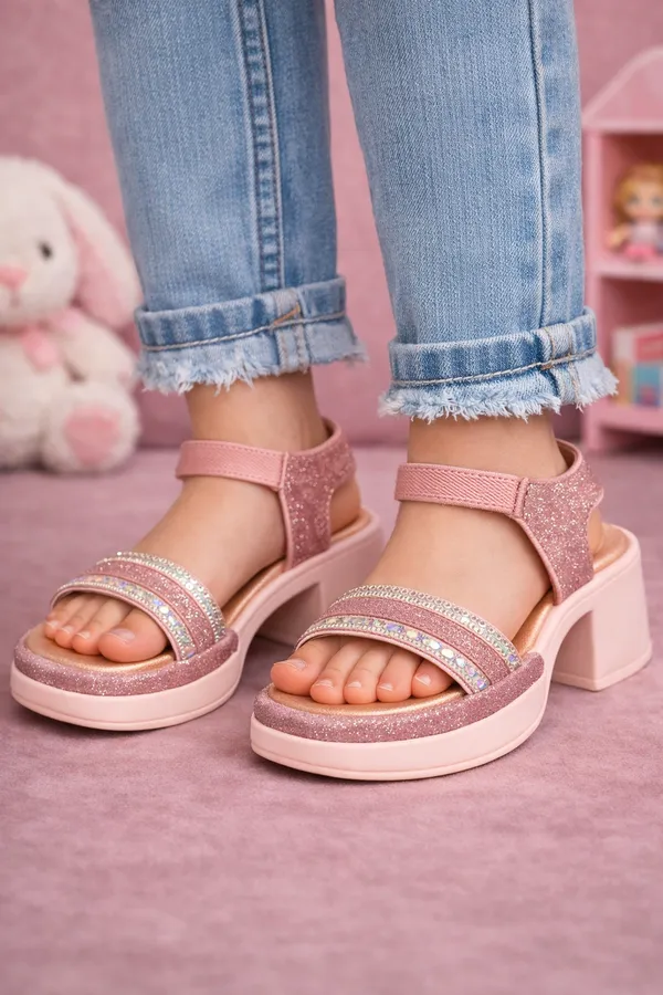 Pink_Crystalshine_Glitter_Party_Heels_For_For_Kids_And_Girls