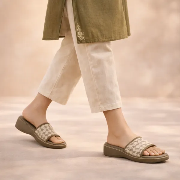 Beige_Comfortable_Wedge_Slide_Sandals_For_Women