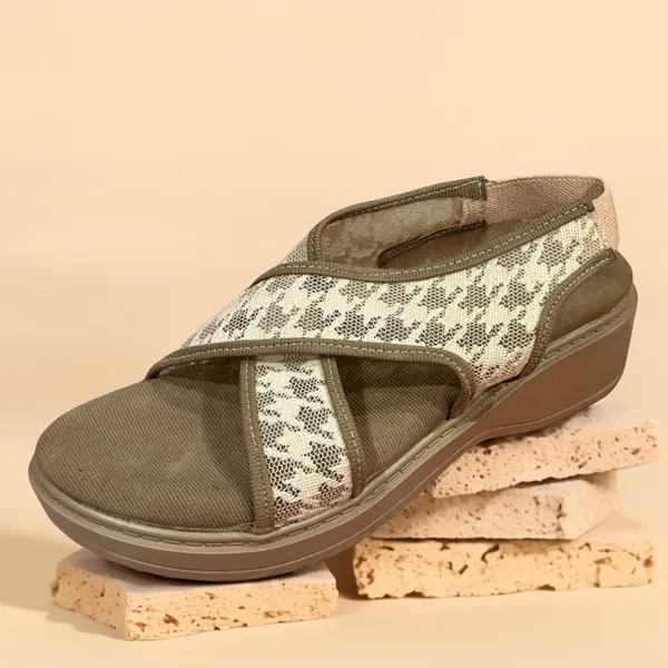Beige_Comfortable_Cross-Strap_Wedge_Sandals_For_Women
