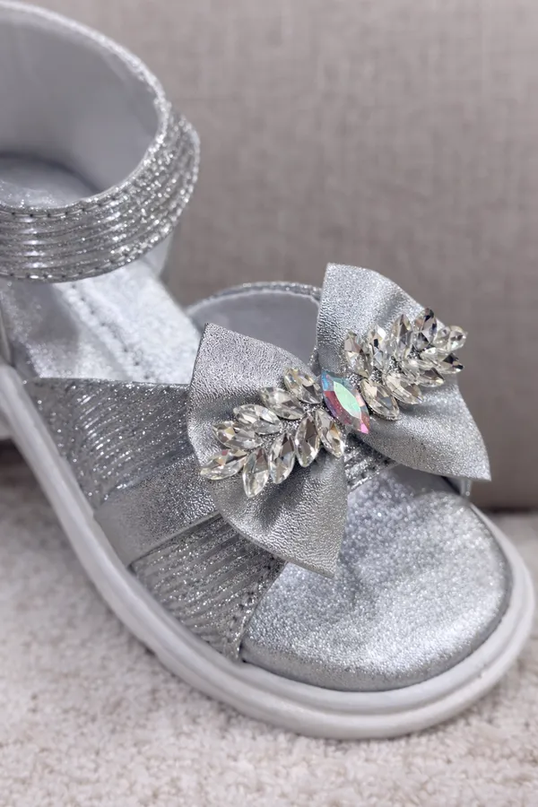 Silver_Little_Diva_Golden_Glam_Sandals_For_Kids_And_Girls