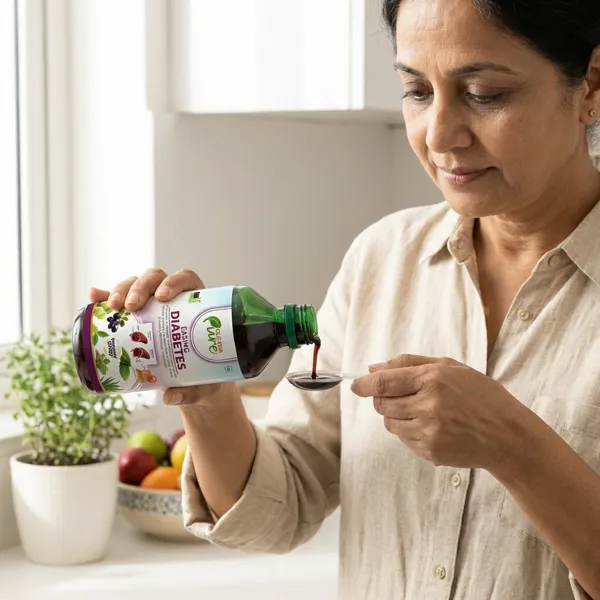 Easing_Diabetes_Ayurvedic_Juice_For_Blood_Sugar_Support