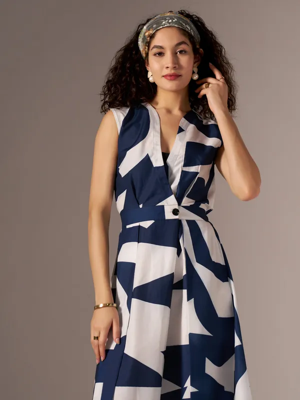 Blue_Print_A-Line_Midi_Dress_For_Women