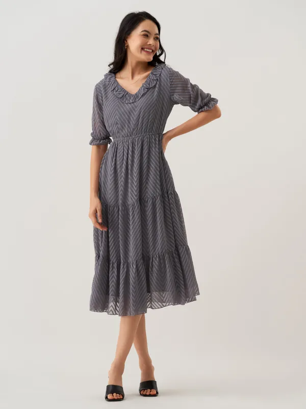 Grey_Butta_Work_Dress_For_Women