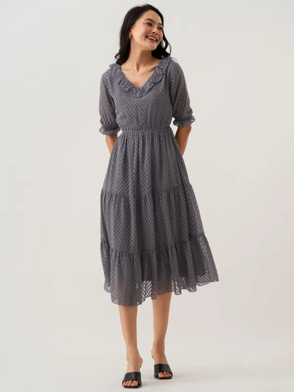 Grey_Butta_Work_Dress_For_Women