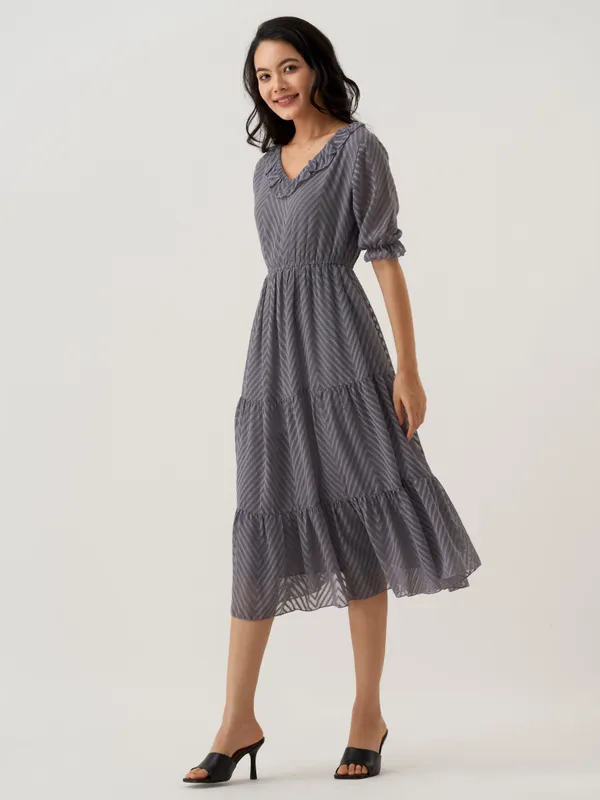 Grey_Butta_Work_Dress_For_Women