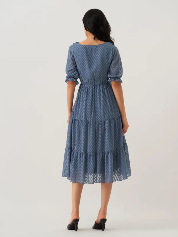 Greyish_Blue_Butta_Work_Dress_For_Women