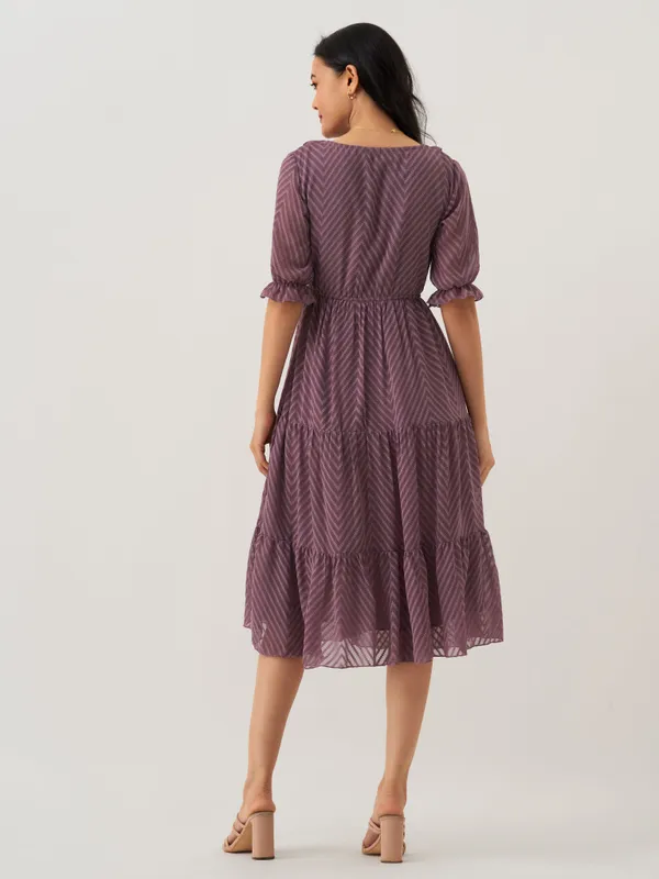 Greyish_Purple_Butta_Work_Dress_For_Women
