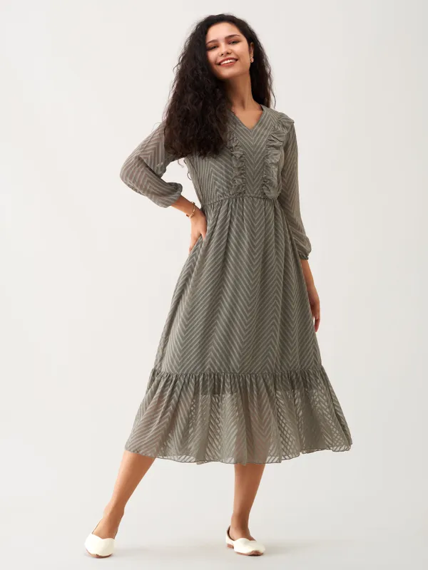 Grey_Butta_Work_Dress_For_Women