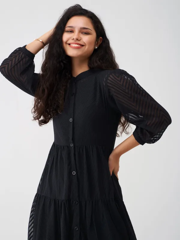Black_Polyster_Dress_For_Women