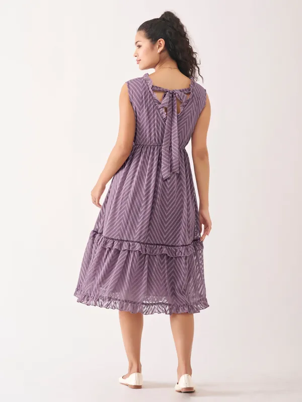 Greyish_Purple_Fancy_Plain_And_Designer_Dress_For_Women