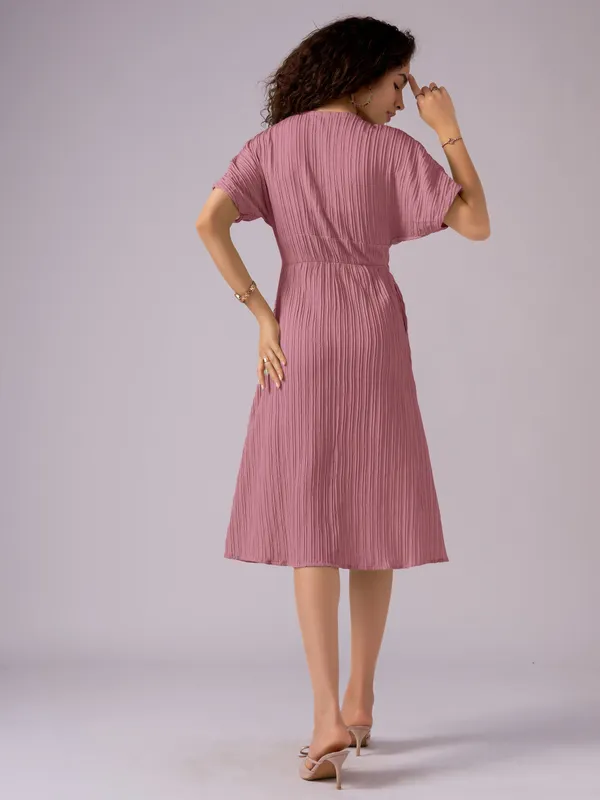 Gajri_Kimono_Sleeve_Crepe_A-Line_Midi_Dress_For_Women