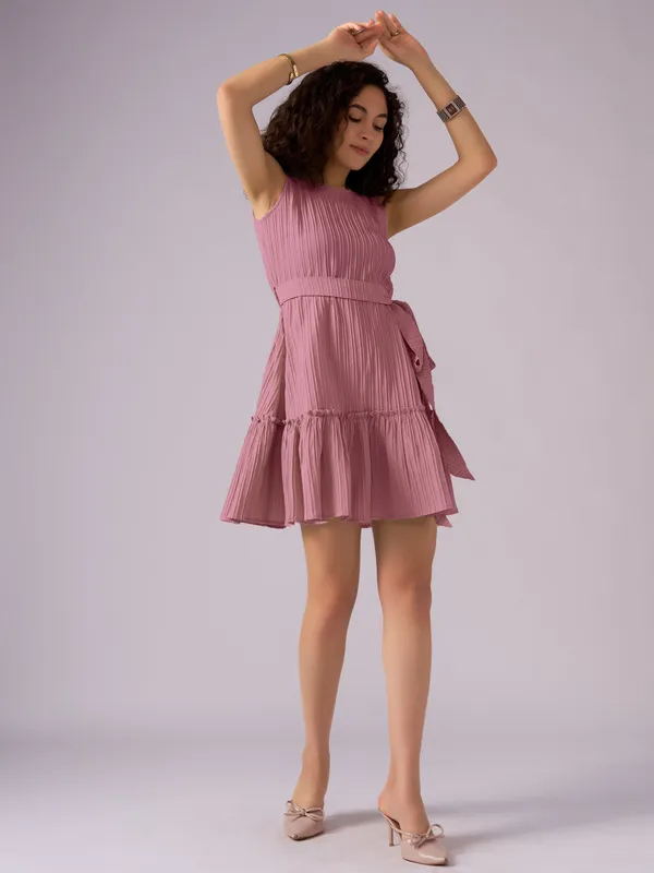 Gajri_Crepe_Fit_And_Flare_Mini_Dress_For_Women