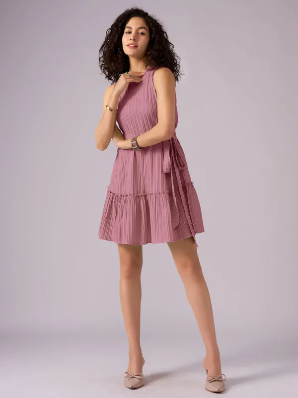 Gajri_Crepe_Fit_And_Flare_Mini_Dress_For_Women