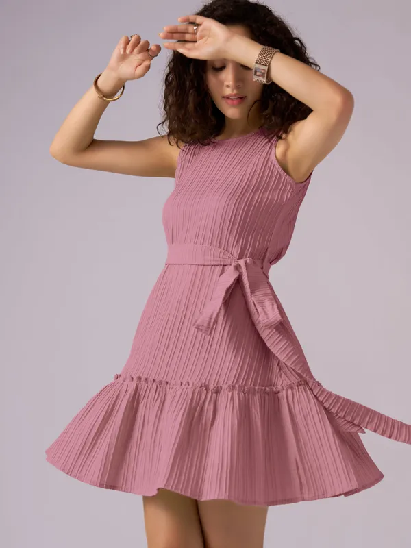 Gajri_Crepe_Fit_And_Flare_Mini_Dress_For_Women