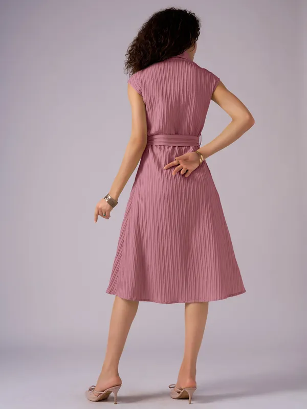 Gajri_Crepe_Shirt_Midi_Dress_For_Women