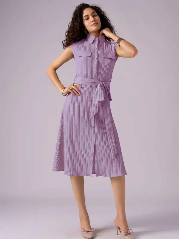 Light_Wine_Crepe_Shirt_Midi_Dress_For_Women