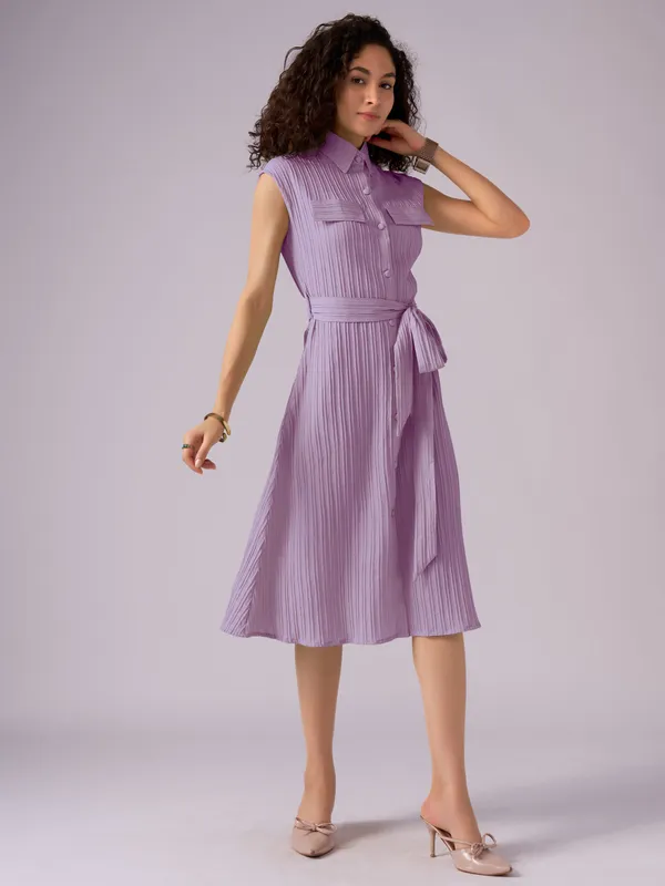 Light_Wine_Crepe_Shirt_Midi_Dress_For_Women