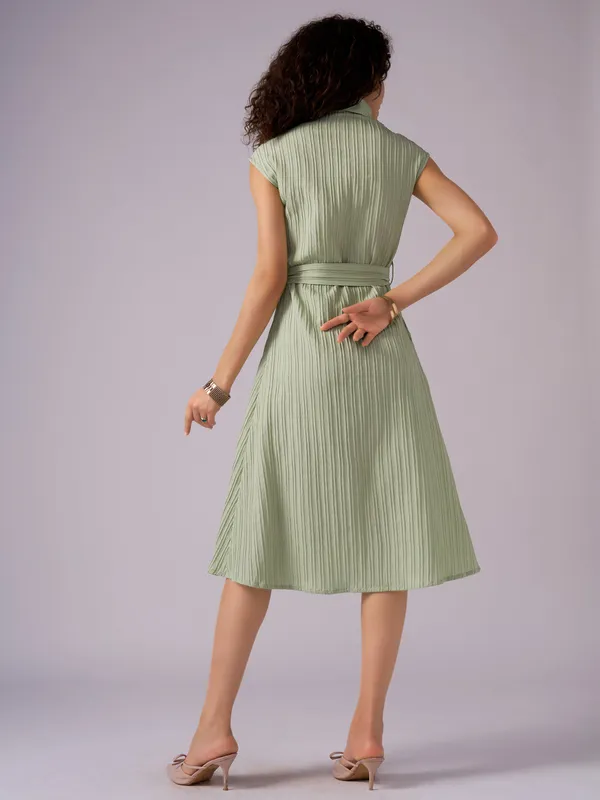 Pista_Crepe_Shirt_Midi_Dress_For_Women