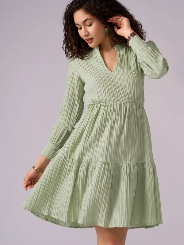 Pista_Puff_Sleeve_Crepe_Fit_And_Flare_Mini_Dress_For_Women