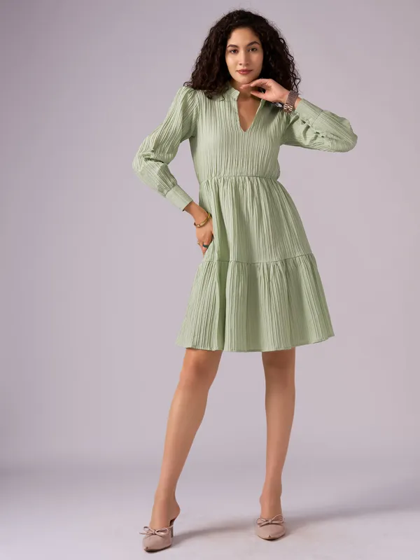 Pista_Puff_Sleeve_Crepe_Fit_And_Flare_Mini_Dress_For_Women