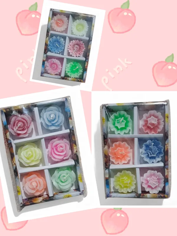 Wax_Floral_Pattern_Decorative_Candle_Set