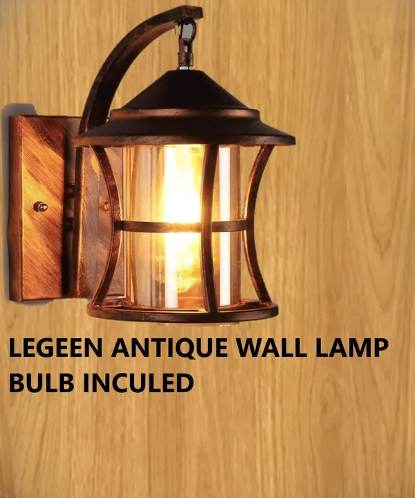 Antique_Copper_Metal_And_Glass_Wall_Light_For_Home_And_Kitchen