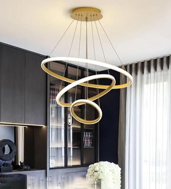 Gold_And_White_Metal_And_Glass_Led_Chandelier_For_Home_And_Kitchen