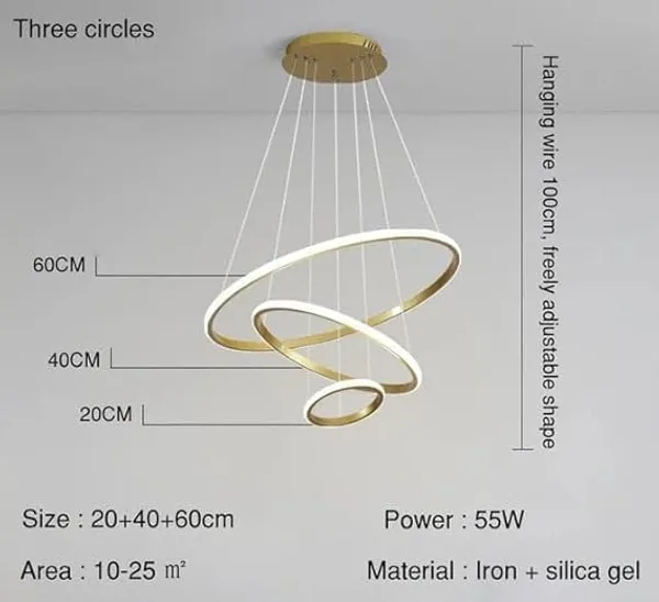 Gold_And_White_Metal_And_Glass_Led_Chandelier_For_Home_And_Kitchen