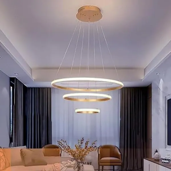 Gold_And_White_Metal_And_Glass_Led_Chandelier_For_Home_And_Kitchen