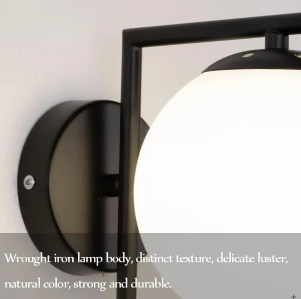 Black_Metal_And_Glass_Wall_Light_For_Home_And_Kitchen