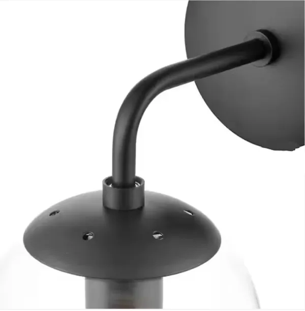 Black_Metal_And_Glass_Wall_Light_For_Home_And_Kitchen
