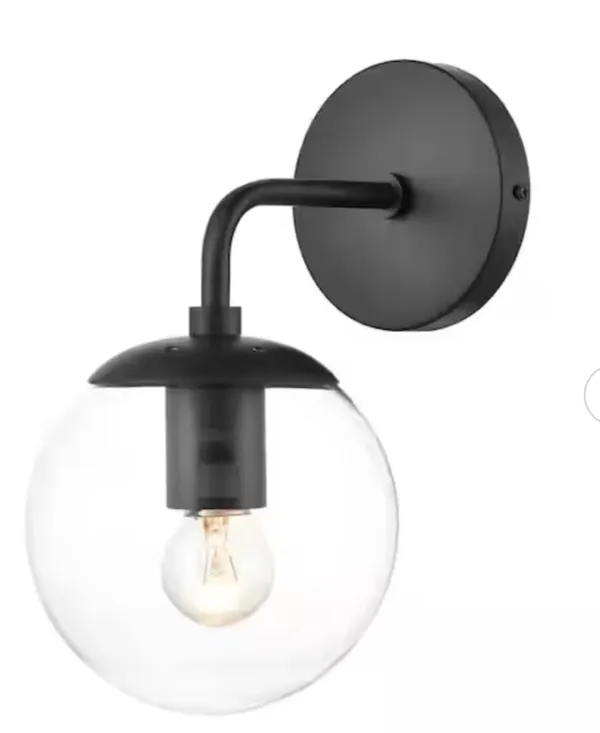 Black_Metal_And_Glass_Wall_Light_For_Home_And_Kitchen