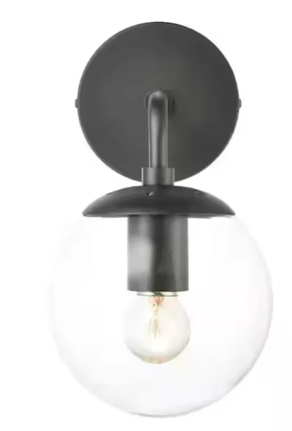 Black_Metal_And_Glass_Wall_Light_For_Home_And_Kitchen