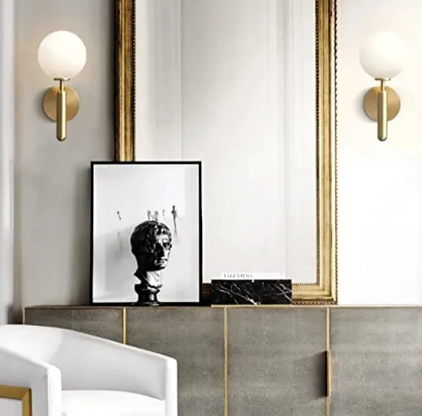 Gold_And_White_Metal_And_Glass_Wall_Light_For_Home_And_Kitchen