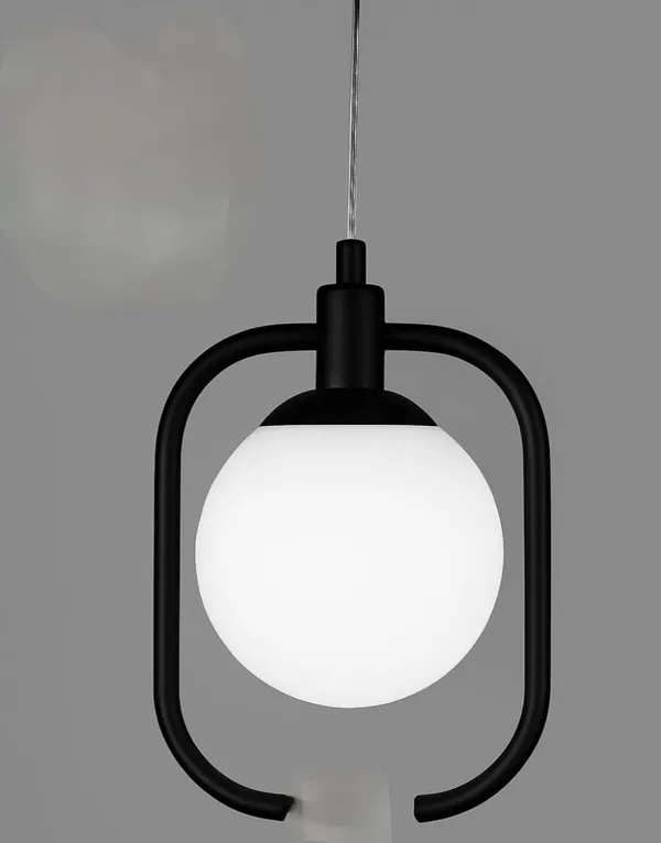 Black_Metal_And_Glass_Hanging_Pendant_Light_For_Home_And_Kitchen