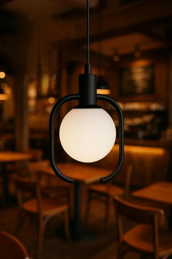 Black_Metal_And_Glass_Hanging_Pendant_Light_For_Home_And_Kitchen