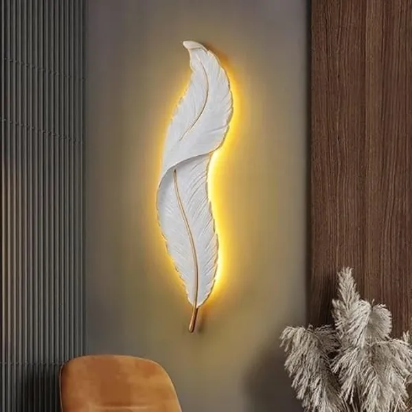 White_Metal_And_Glass_Led_Wall_Light_For_Home_And_Kitchen
