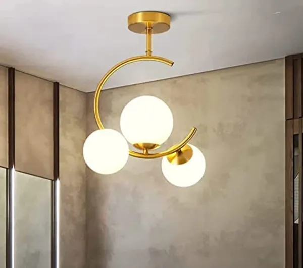 Gold_And_White_Metal_And_Glass_Gate_Light_For_Home_And_Kitchen