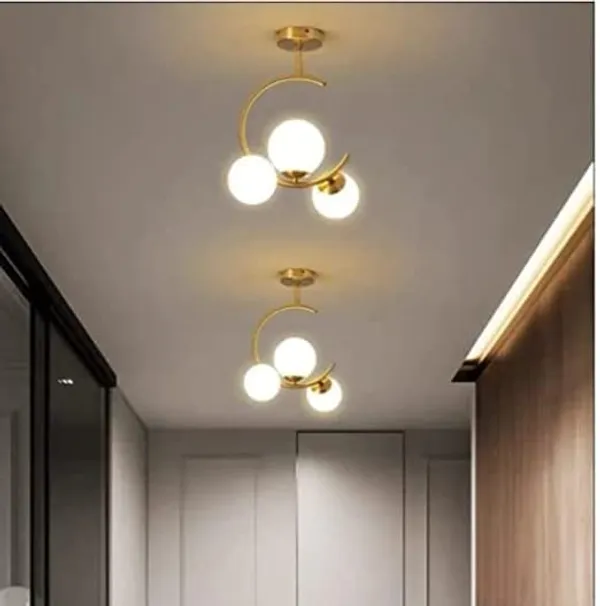 Gold_And_White_Metal_And_Glass_Gate_Light_For_Home_And_Kitchen