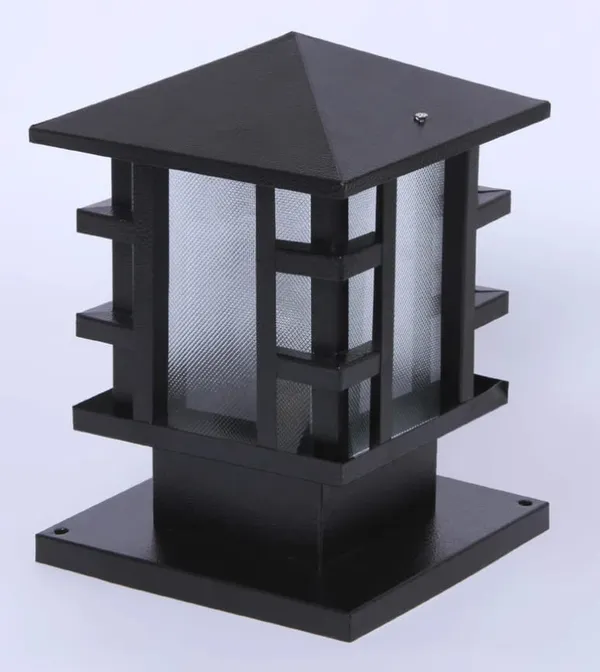 Black_Metal_And_Glass_Led_Gate_Light_For_Home_And_Kitchen