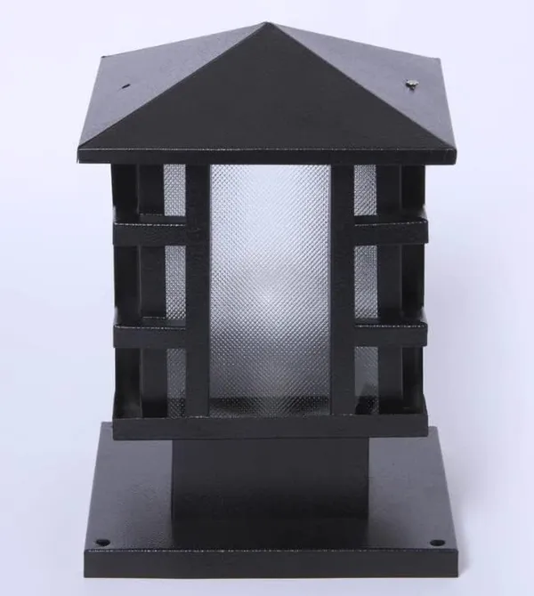 Black_Metal_And_Glass_Led_Gate_Light_For_Home_And_Kitchen
