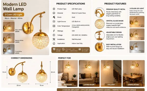 3_Way_Color_Switching_Modern_LED_Wall_Light_LED_Wall_Lamp