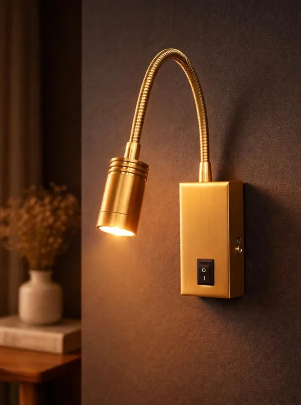 French_Gold_Metal_And_Glass_Led_Wall_Light_For_Home_And_Kitchen